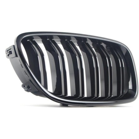 Calandre droite en noir brillant - Pièce d'origine BMW 51712352808