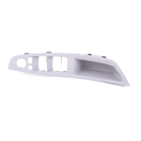 Garniture de poignée de porte avant gauche grise - Pièce d'origine BMW 51417225877
