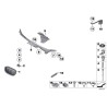 Grille Gauche - Pièce d'origine BMW 51117184151 Grille Gauche - Pièce d'origine BMW 51117184151