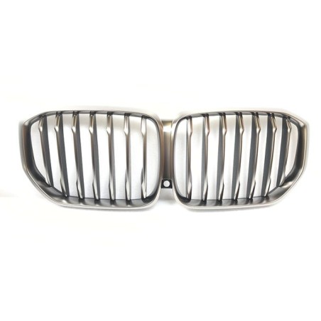 Grille avant - Gris cérium - Pièce d'origine BMW 51137454888 Grille avant - Gris cérium - Pièce d'origine BMW 51137454888