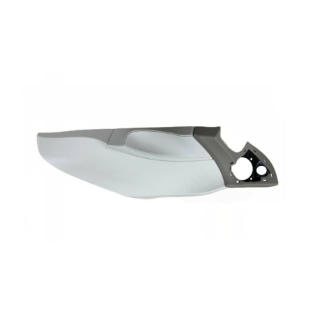 Housse en cuir blanc ivoire pour montant C gauche N/S - Pièce d'origine BMW 51477362079. Housse en cuir blanc ivoire pour montant C gauche N/S - Pièce d'origine BMW 51477362079.