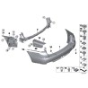 Cache de crochet de remorquage arrière GT - Pièce d'origine BMW 51127341773 Cache de crochet de remorquage arrière GT - Pièce d'origine BMW 51127341773