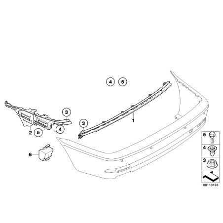 Guide - Pièce d'origine BMW 51127065477