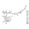 Guide Gauche - Pièce d'origine BMW 51127058517 Guide Gauche - Pièce d'origine BMW 51127058517