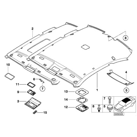 Support de téléphone mains libres - Pièce d'origine BMW 51442268975
