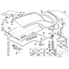 Couvercle de verrouillage de couvercle de toit rigide - Pièce d'origine BMW 54218228947 Couvercle de verrouillage de couvercle de toit rigide - Pièce d'origine BMW 54218228947
