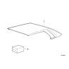 Kit de conversion de toit rigide - Pièce d'origine BMW 54218163061 Kit de conversion de toit rigide - Pièce d'origine BMW 54218163061