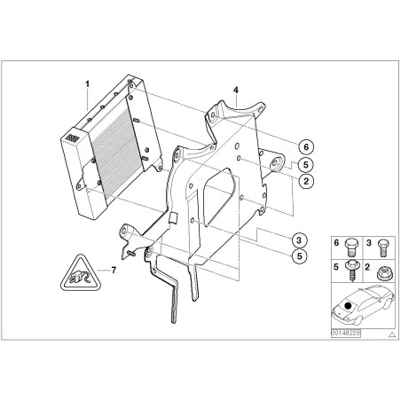 Amplificateur Harman Kardon - Pièce d'origine BMW 65128380068 Amplificateur Harman Kardon - Pièce d'origine BMW 65128380068