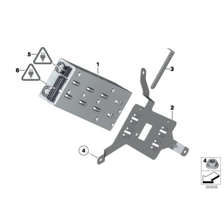 Amplificateur Harman Kardon - Pièce d'origine BMW 65129218086