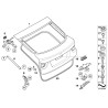 Serrure de hayon - Pièce d'origine BMW 51247114612 Serrure de hayon - Pièce d'origine BMW 51247114612