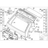 Joint d'étanchéité de hayon supérieur - Pièce d'origine BMW 51718403231 Joint d'étanchéité de hayon supérieur - Pièce d'origine BMW 51718403231