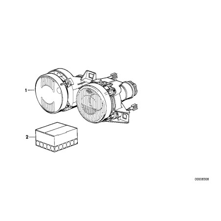 Phare - Pièce d'origine BMW 63121391597