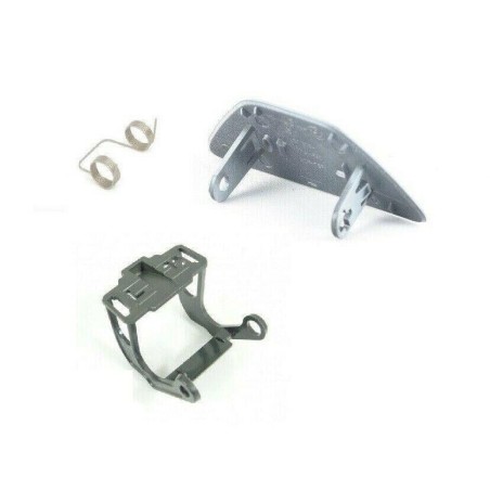 Cache de lave-phare avec levier et ressort droit O/S - Pièce d'origine BMW 51117332684