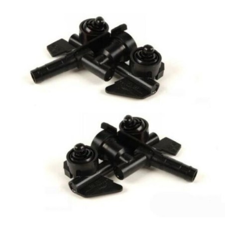 Paire de buses de pulvérisation de lave-phare pour phares avant - Pièce d'origine BMW 61674290867/61674290868
