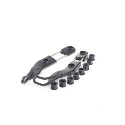 Ensemble de support de ceinture de sécurité pour appuie-tête gauche + droit - Pièce d'origine BMW 52302208036