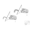 Rétroviseur chauffant sans verre gauche - Pièce d'origine BMW 51167190637 Rétroviseur chauffant sans verre gauche - Pièce d'origine BMW 51167190637