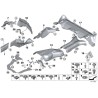 Isolant thermique pour silencieux arrière - Pièce d'origine BMW 51487158415 Isolant thermique pour silencieux arrière - Pièce d'origine BMW 51487158415