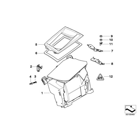 Réglage de hauteur - Pièce d'origine BMW 62306933193