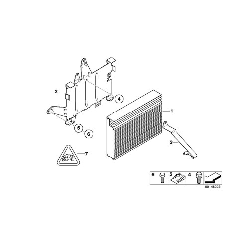 Amplificateur HiFi - Pièce d'origine BMW 65129138102