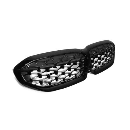 Calandre avant en noir brillant - Pièce d'origine BMW 51139448475 Calandre avant en noir brillant - Pièce d'origine BMW 51139448475