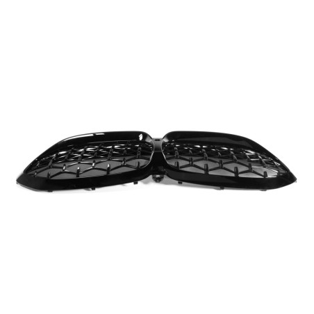 Calandre avant en noir brillant - Pièce d'origine BMW 51139448475 Calandre avant en noir brillant - Pièce d'origine BMW 51139448475