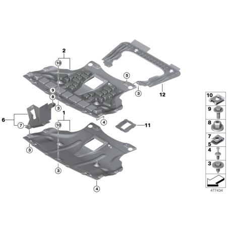 Support - Pièce d'origine BMW 51713404140 Support - Pièce d'origine BMW 51713404140