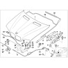 Capot Verrou de capot Moteur Couvercle Loquet de sécurité Crochet - Pièce d'origine BMW 51238402552 Capot Verrou de capot Moteur Couvercle Loquet de sécurité Crochet - Pièce d'origine BMW 51238402552