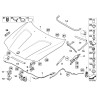 Support de capot - Pièce d'origine BMW 51233400352 Support de capot - Pièce d'origine BMW 51233400352