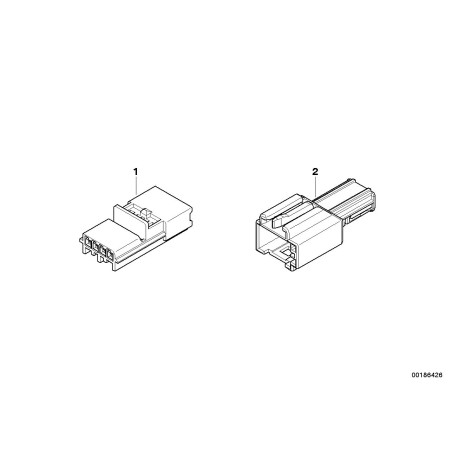 Boîtier - Pièce d'origine BMW 61138377143