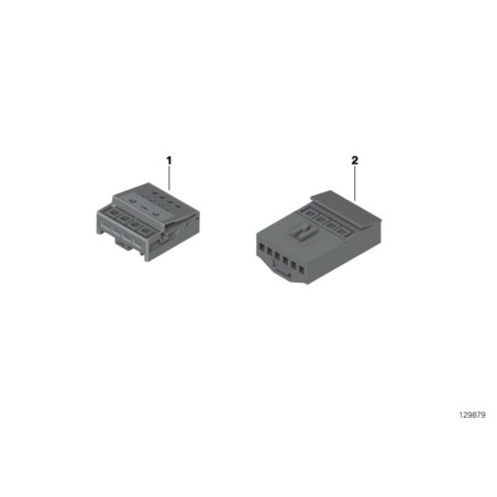 Boîtier - Pièce d'origine BMW 61138377158
