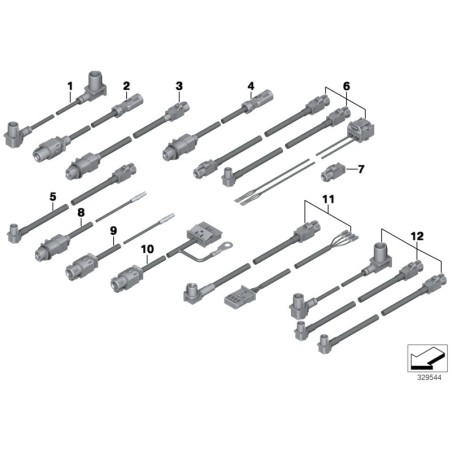 Câble HSD - Pièce d'origine BMW 61119326455