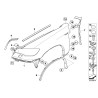 Garniture de moulage de l'aile avant droite hybride - Pièce d'origine BMW 7176236 Garniture de moulage de l'aile avant droite hybride - Pièce d'origine BMW 7176236