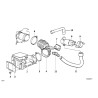 Soupape de régulation d'air au ralenti - Pièce d'origine BMW 13411433627 Soupape de régulation d'air au ralenti - Pièce d'origine BMW 13411433627