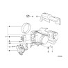Soupape de régulation au ralenti - Pièce d'origine BMW 13411435846 Soupape de régulation au ralenti - Pièce d'origine BMW 13411435846