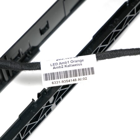 Garniture de couvercle de panneau de commande éclairé - Pièce d'origine BMW 64119358940
