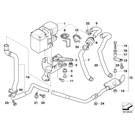 Chauffage indépendant - Pièce d'origine BMW 64128381207 Chauffage indépendant - Pièce d'origine BMW 64128381207