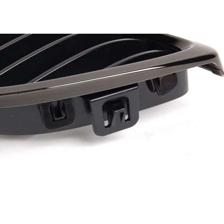 Grille noire chromée individuelle gauche - Pièce d'origine BMW 51137979349