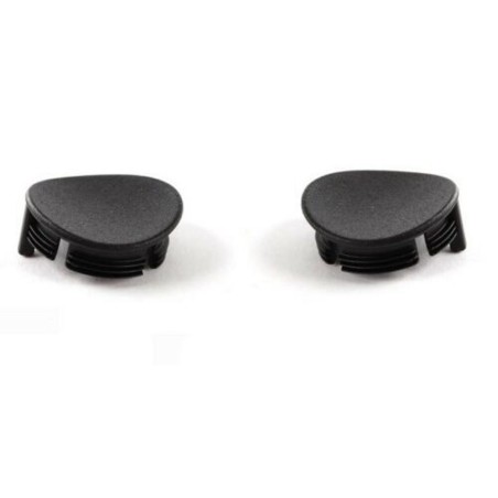 Ensemble de deux bouchons noirs d'ouverture de porte intérieure - Pièce d'origine BMW 51417053791/51417053792 Ensemble de deux bouchons noirs d'ouverture de porte intérieure - Pièce d'origine BMW 51417053791/51417053792