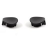 Ensemble de deux bouchons noirs d'ouverture de porte intérieure - Pièce d'origine BMW 51417053791/51417053792 Ensemble de deux bouchons noirs d'ouverture de porte intérieure - Pièce d'origine BMW 51417053791/51417053792