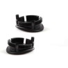 Ensemble de deux bouchons noirs d'ouverture de porte intérieure - Pièce d'origine BMW 51417053791/51417053792 Ensemble de deux bouchons noirs d'ouverture de porte intérieure - Pièce d'origine BMW 51417053791/51417053792
