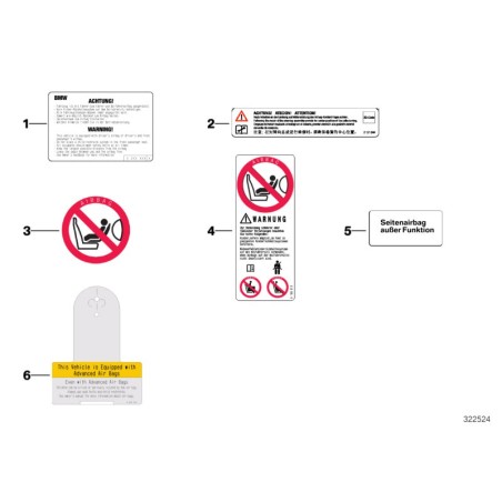Notice d'instructions - Pièce d'origine BMW 71217063938