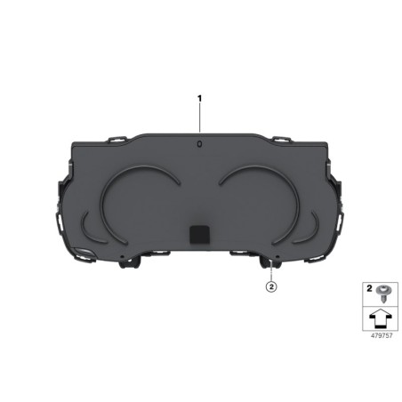Tableau de bord - Pièce d'origine BMW 62109442851