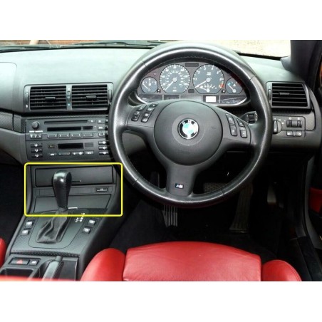Tableau de bord de console centrale noire RHD - Pièce d'origine BMW 51168268894