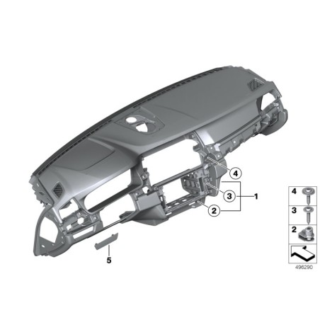 Tableau de bord - Pièce d'origine BMW 51459207381