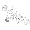 Manchon d'admission - Pièce d'origine BMW 13541435625 Manchon d'admission - Pièce d'origine BMW 13541435625