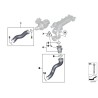 Tuyau de refroidisseur intermédiaire turbo - Pièce d'origine BMW 11618513289 Tuyau de refroidisseur intermédiaire turbo - Pièce d'origine BMW 11618513289