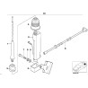 Grommet d'antenne intérieure - Pièce d'origine BMW 65218389555 Grommet d'antenne intérieure - Pièce d'origine BMW 65218389555
