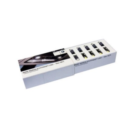 Pack d'éclairage intérieur à LED contenant 10 lumières - Pièce d'origine BMW 63122212788