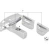 Garnitures intérieures CA - Pièce d'origine BMW 51952446977 Garnitures intérieures CA - Pièce d'origine BMW 51952446977