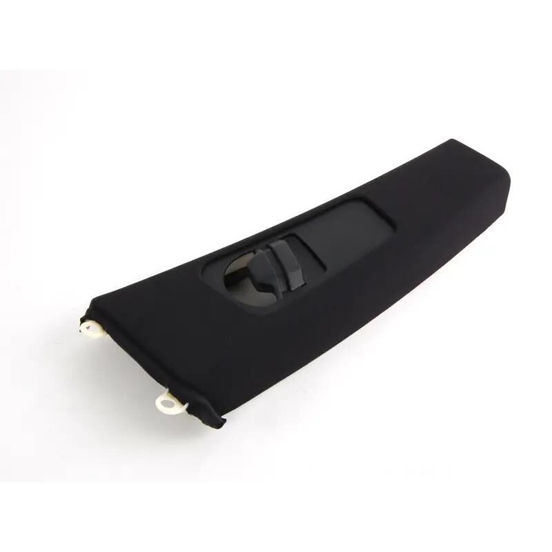 Revêtement de montant B de porte intérieure droite noir - Pièce d'origine BMW 51437069164